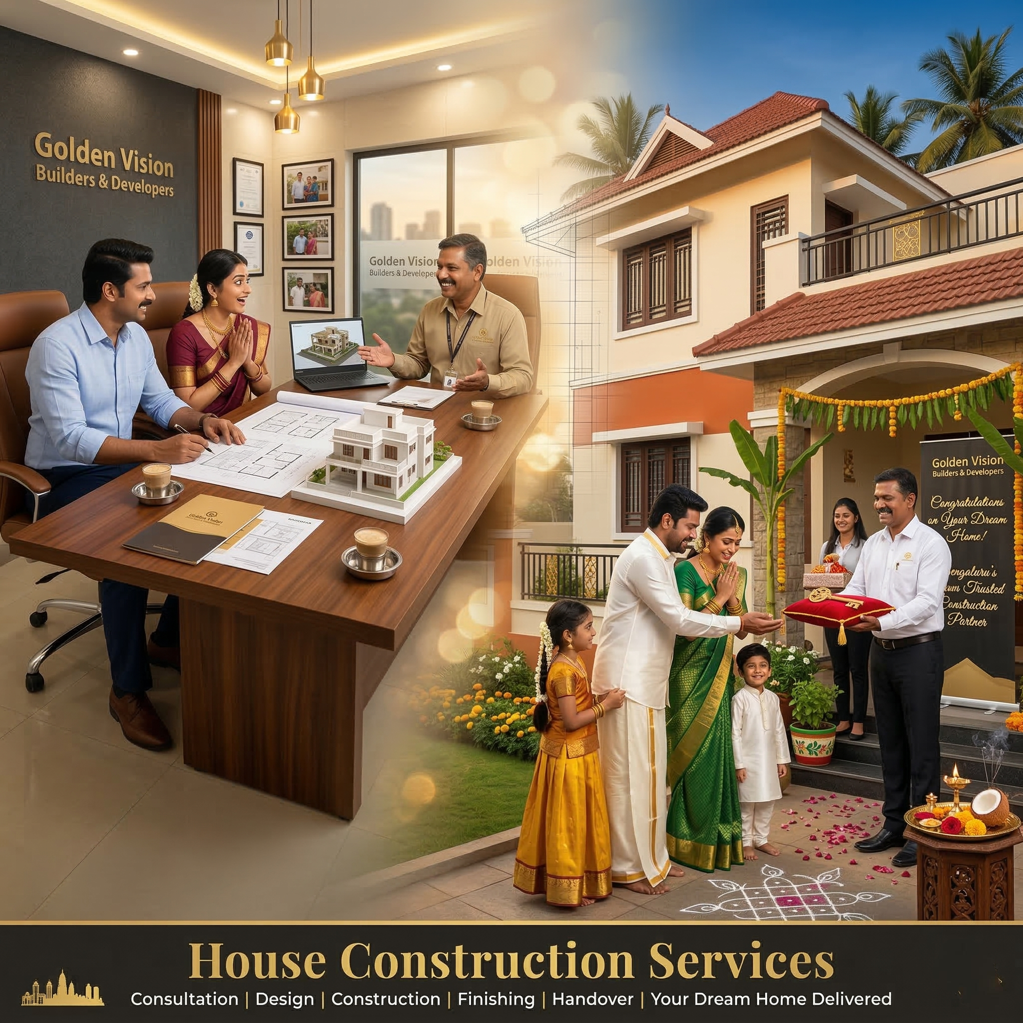 Golden Vision Builders Mobile Banner