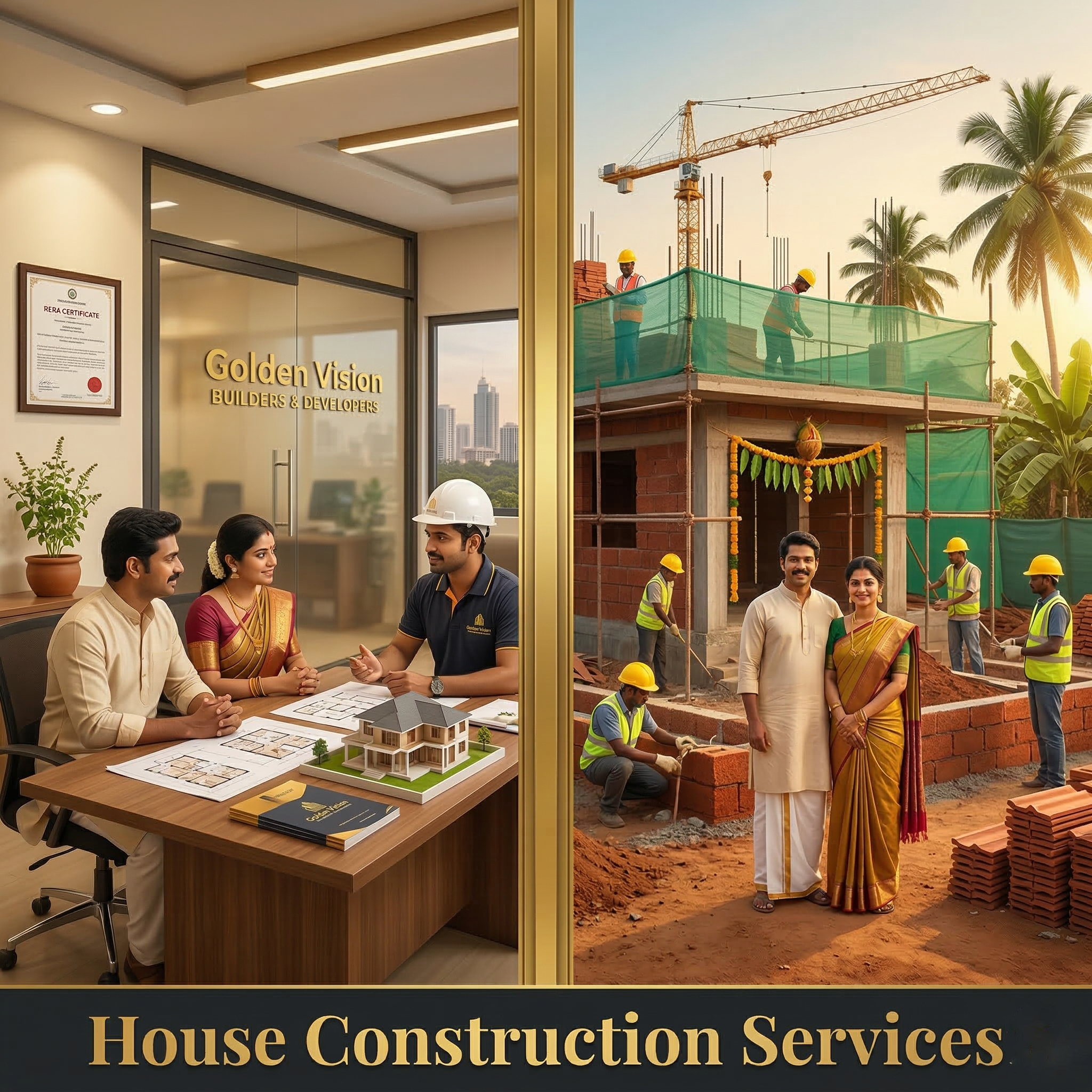 Golden Vision Builders Mobile Banner